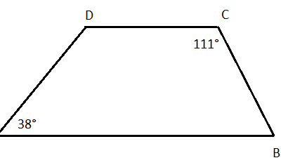 β=38° ; δ=111°