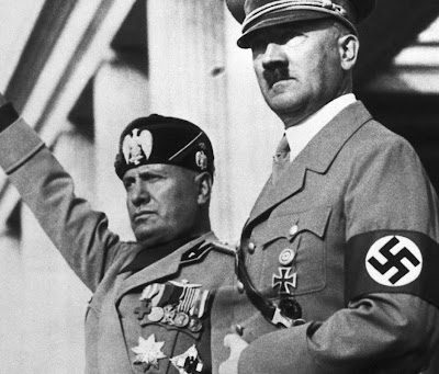  Адолф Хитлер и Бенито Мусолини