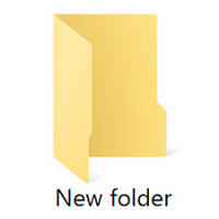  New па команду Folder