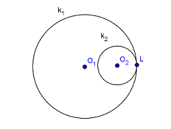  тачка L          б) круг К2